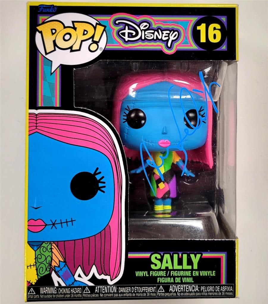 Henry Selick Signed Nightmare Sally Blacklight Funko Pop BAS Authenticated (1 of 8)