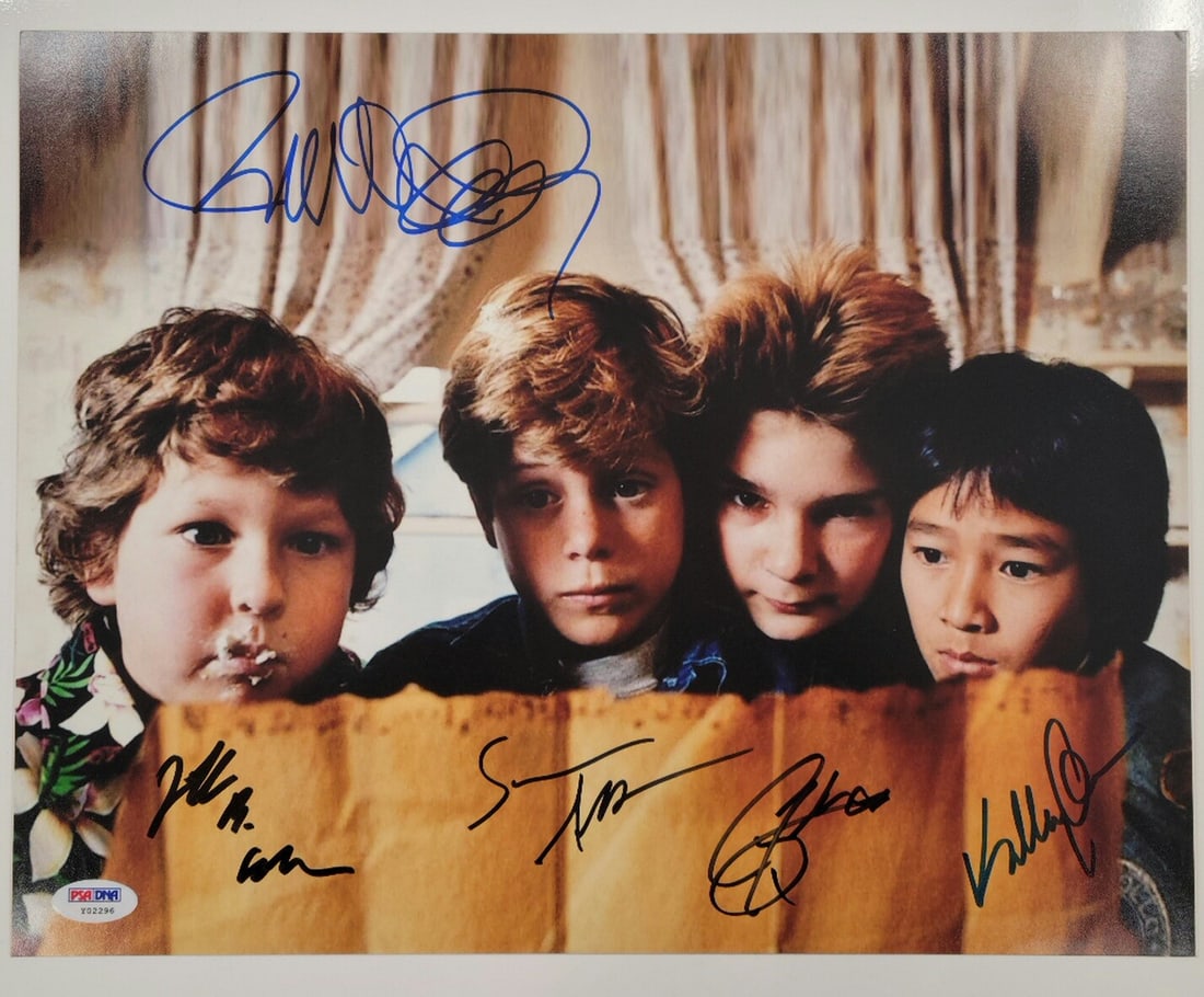 The Goonies 11x14 Photograph Signed by Cast PSA Authenticated (1 of 2)