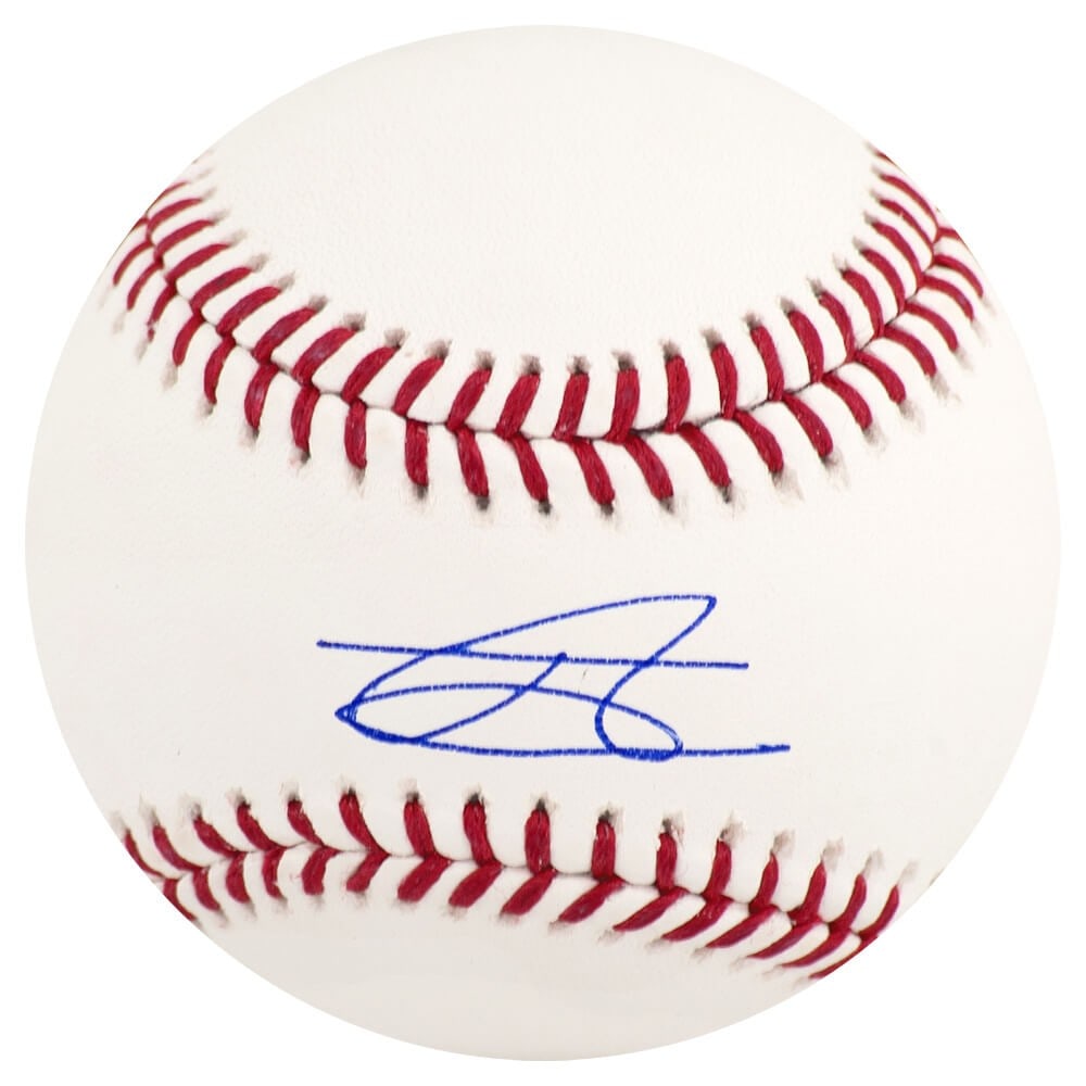 Julio Rodriguez Signed MLB Baseball Beckett COA Seattle Mariners: Julio Rodriguez Signed MLB Baseball Beckett COA Seattle Mariners This is a signed Rawlings official MLB baseball by Julio Rodriguez, the talented player from the Seattle Mariners. The ball features a 