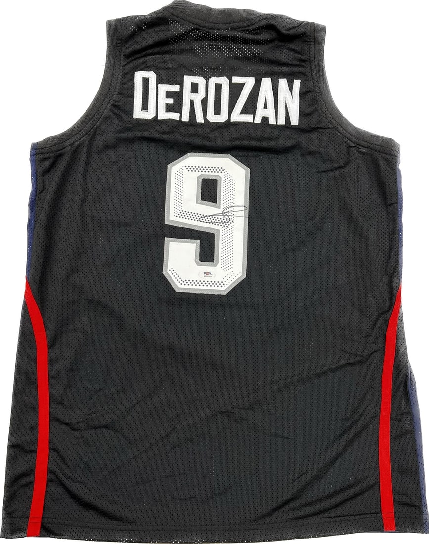 DeMar DeRozan Autographed Jersey PSA/DNA Chicago Bulls Basketball: DeMar DeRozan Autographed Jersey PSA/DNA Chicago Bulls Basketball This is an original, pre-owned stitched jersey autographed by DeMar DeRozan, a prominent player for the Chicago Bulls and Team USA. Th