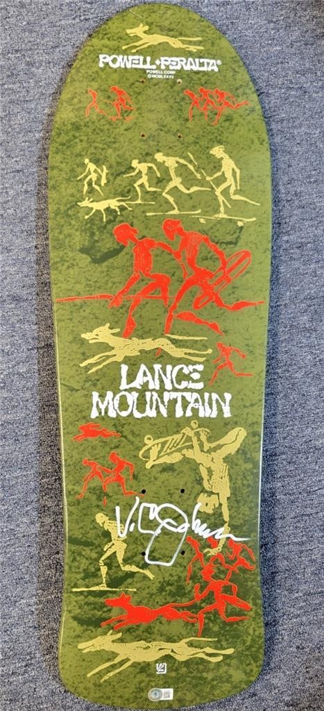 VC Johnson VCJ Signed Powell Peralta Bones Brigade Skateboard Deck BAS (1 of 6)