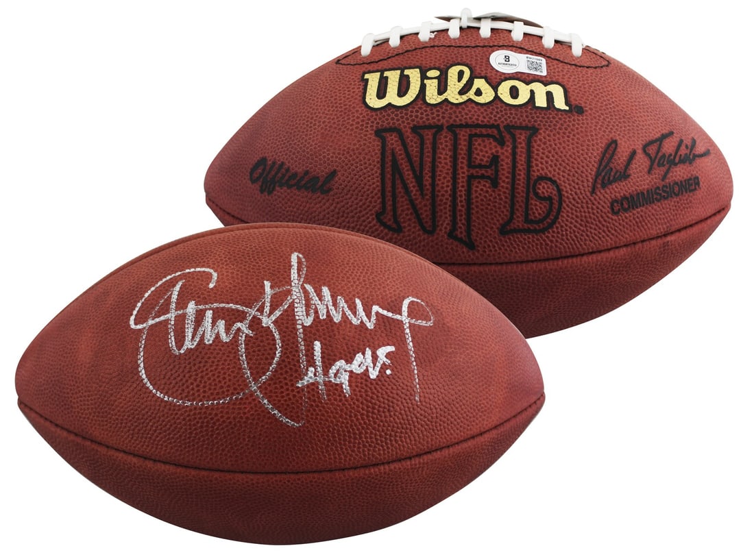 Steve Young autographed Wilson NFL football 49ers inscription Beckett BAS: Steve Young autographed Wilson NFL football 49ers inscription Beckett BAS This is an original autographed Wilson Official NFL football personally signed by Steve Young of the San Francisco 49ers, feat