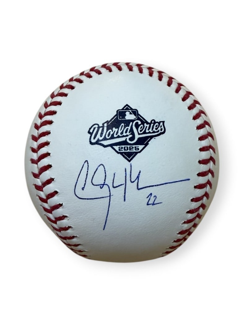 Beckett Authenticated Clayton Kershaw Dodgers 2025 WS Baseball: Beckett Authenticated Clayton Kershaw Dodgers 2025 WS Baseball This is an original 2025 World Series baseball autographed by Clayton Kershaw of the Los Angeles Dodgers. The signature is authenticated 