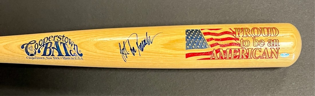 Jorge Posada Signed Limited Edition 9-11 Bat New York Yankees: Jorge Posada Signed Limited Edition 9-11 Bat New York Yankees Commemorate a significant moment in history with this limited edition Cooperstown Bat Co. bat, honoring the events of September 11, 2001. 