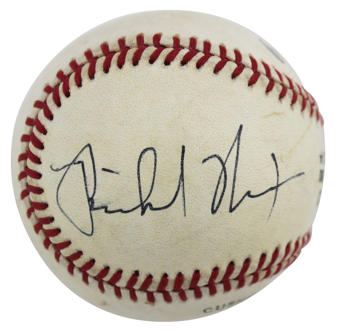 Richard Nixon Signed Charles Feeney Baseball JSA Authenticated (1 of 10)