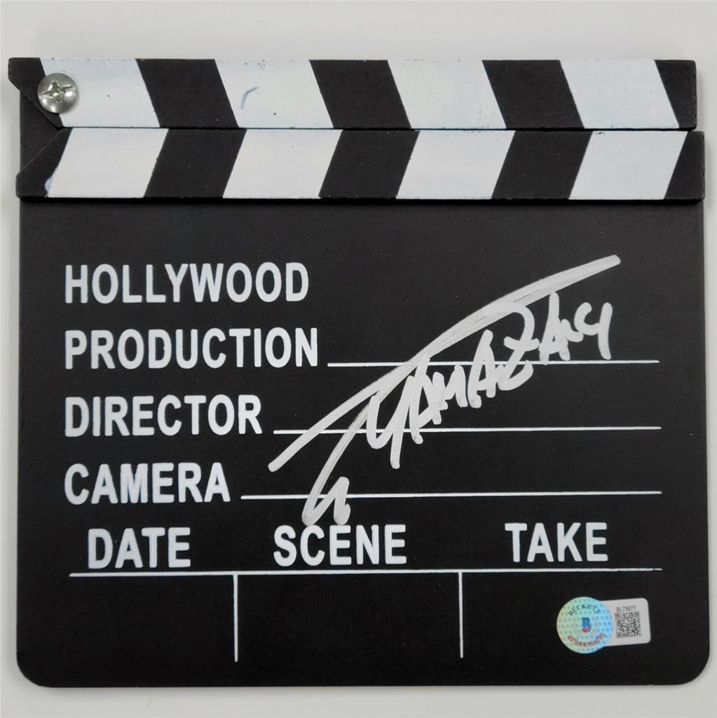 Takashi Yamazaki Signed Godzilla Minus One Clap Board with Beckett Auth: Takashi Yamazaki Signed Godzilla Minus One Clap Board with Beckett Auth This is an original director's clapboard clapper signed by Takashi Yamazaki, the director of the movie 'Godzilla Minus One.' The
