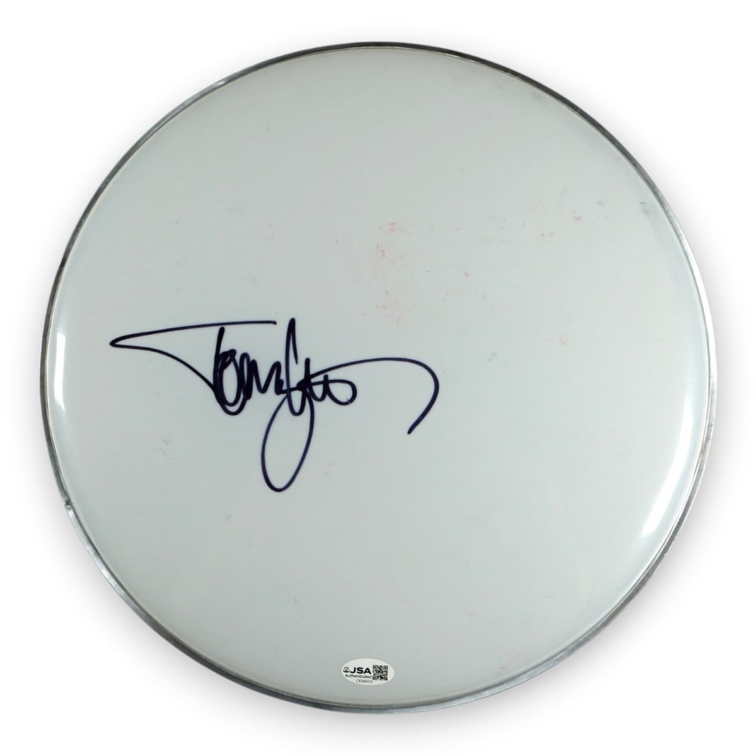 Tommy Lee JSA Autographed 13 Drumhead Motley Crue (1 of 3)
