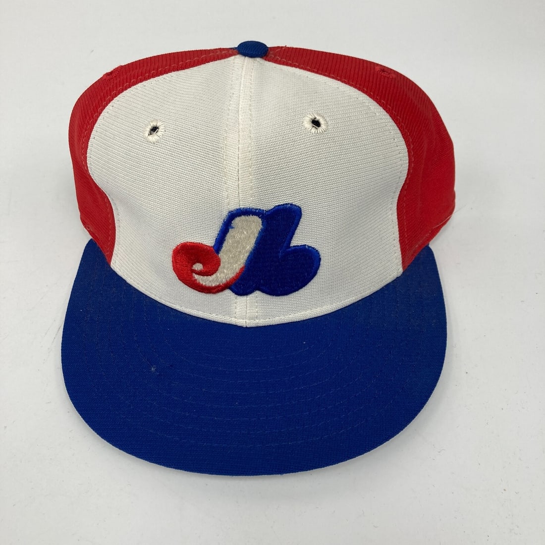 1970s Montreal Expos Game-Issued Baseball Cap Sports Memorabilia: 1970s Montreal Expos Game-Issued Baseball Cap Sports Memorabilia This vintage 1970's Montreal Expos baseball cap is a unique piece of sports memorabilia, originally issued for the team. It comes from 