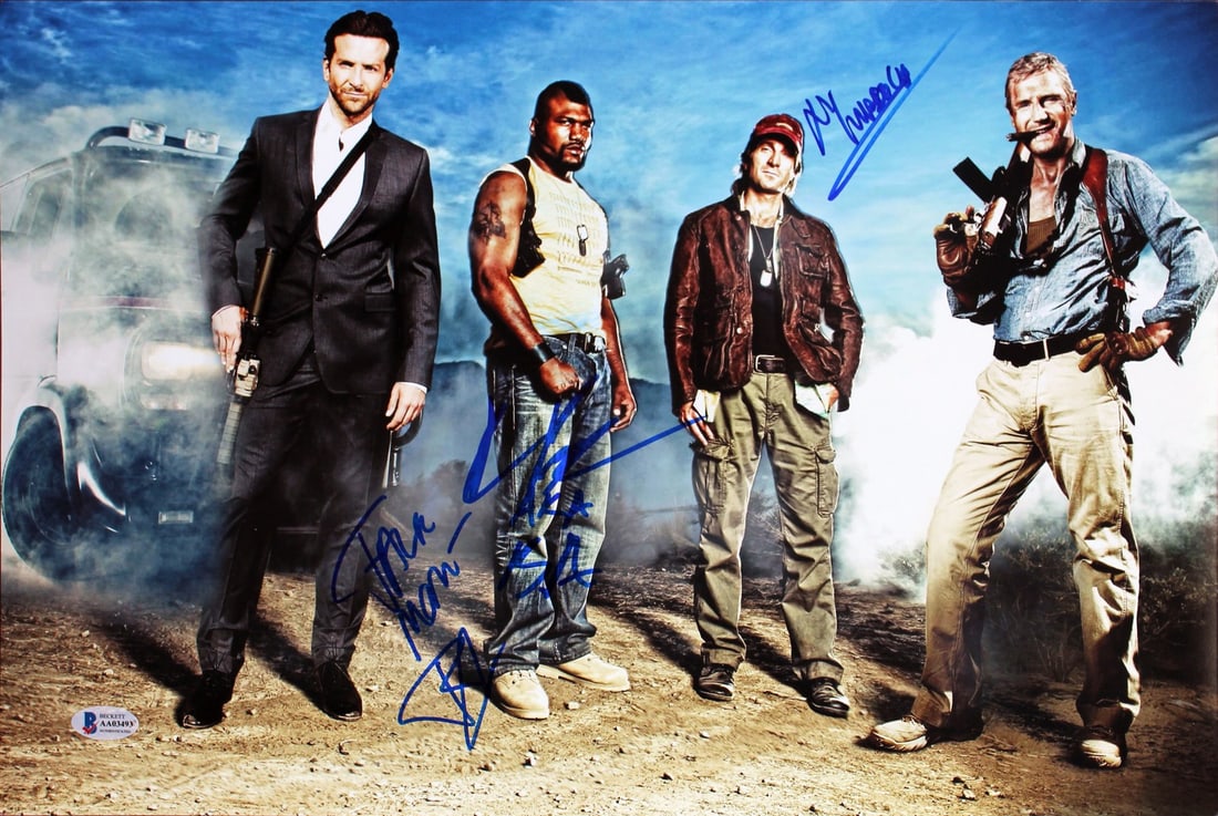 The A-Team Signed 12x18 Photo by Cooper Jackson Copley BAS Certified (1 of 7)