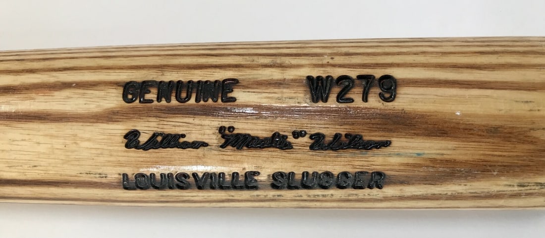 Mookie Wilson 1986 Mets Game Used Louisville Slugger W279 Bat Signed #1: Mookie Wilson 1986 Mets Game Used Louisville Slugger W279 Bat Signed #1 This game-used Louisville Slugger W279 bat is a remarkable piece of baseball memorabilia belonging to Mookie Wilson of the 1986 