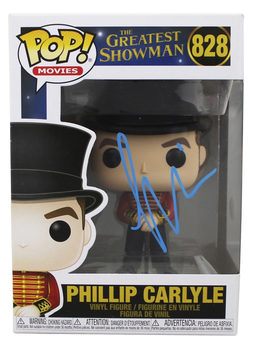 JSA Autographed Funko Pop Phillip Carlyle 828 Zac Efron (1 of 7)