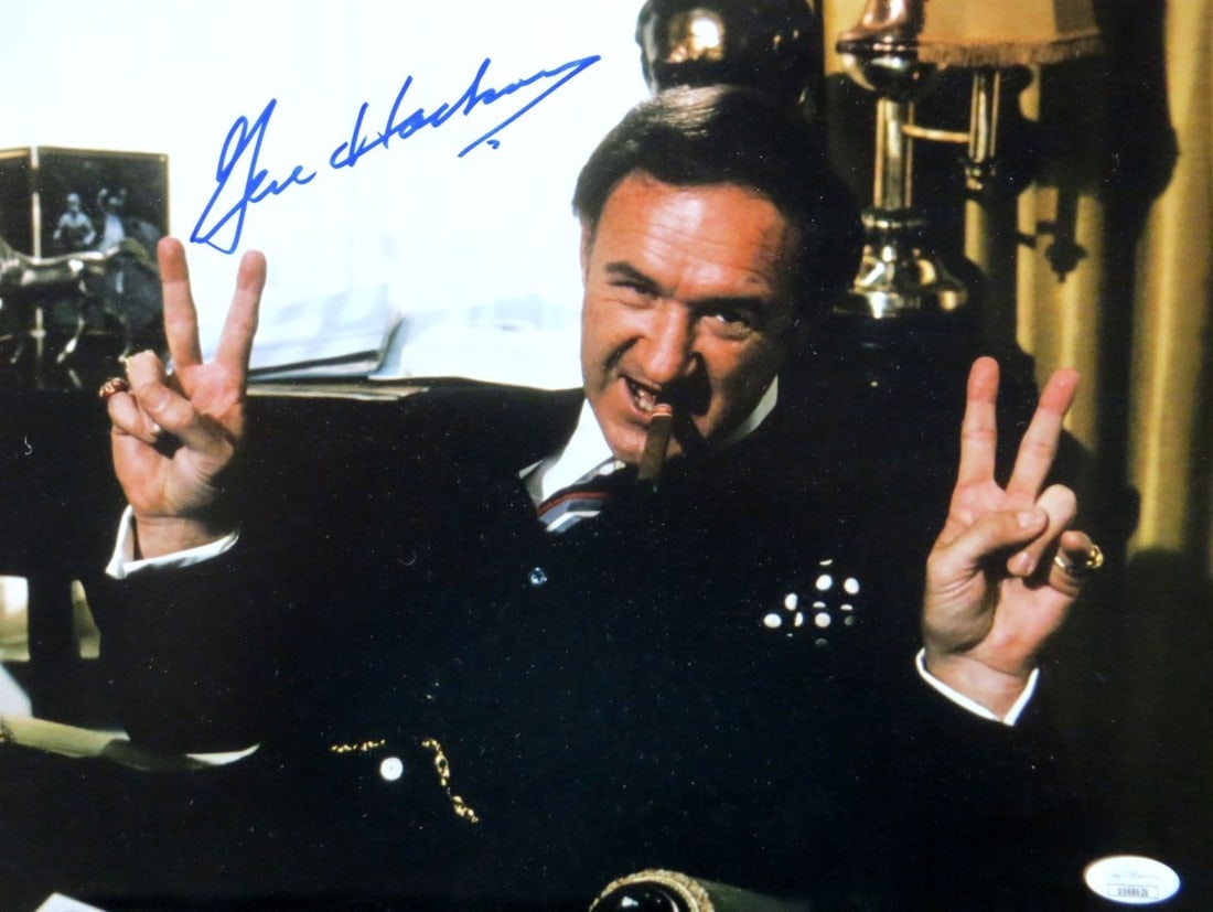 Gene Hackman signed JSA authenticated 11x14 Superman photo (1 of 3)