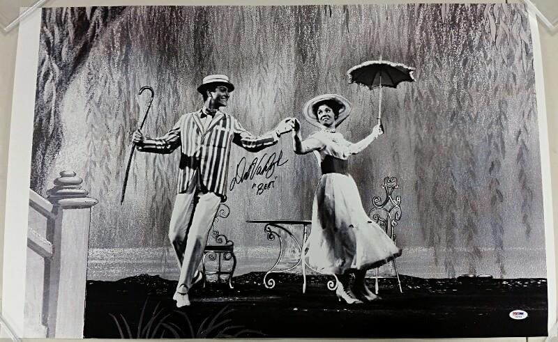 20x30 Mary Poppins Photograph Signed by Dick Van Dyke as Bert PSA DNA Authenticated (1 of 3)