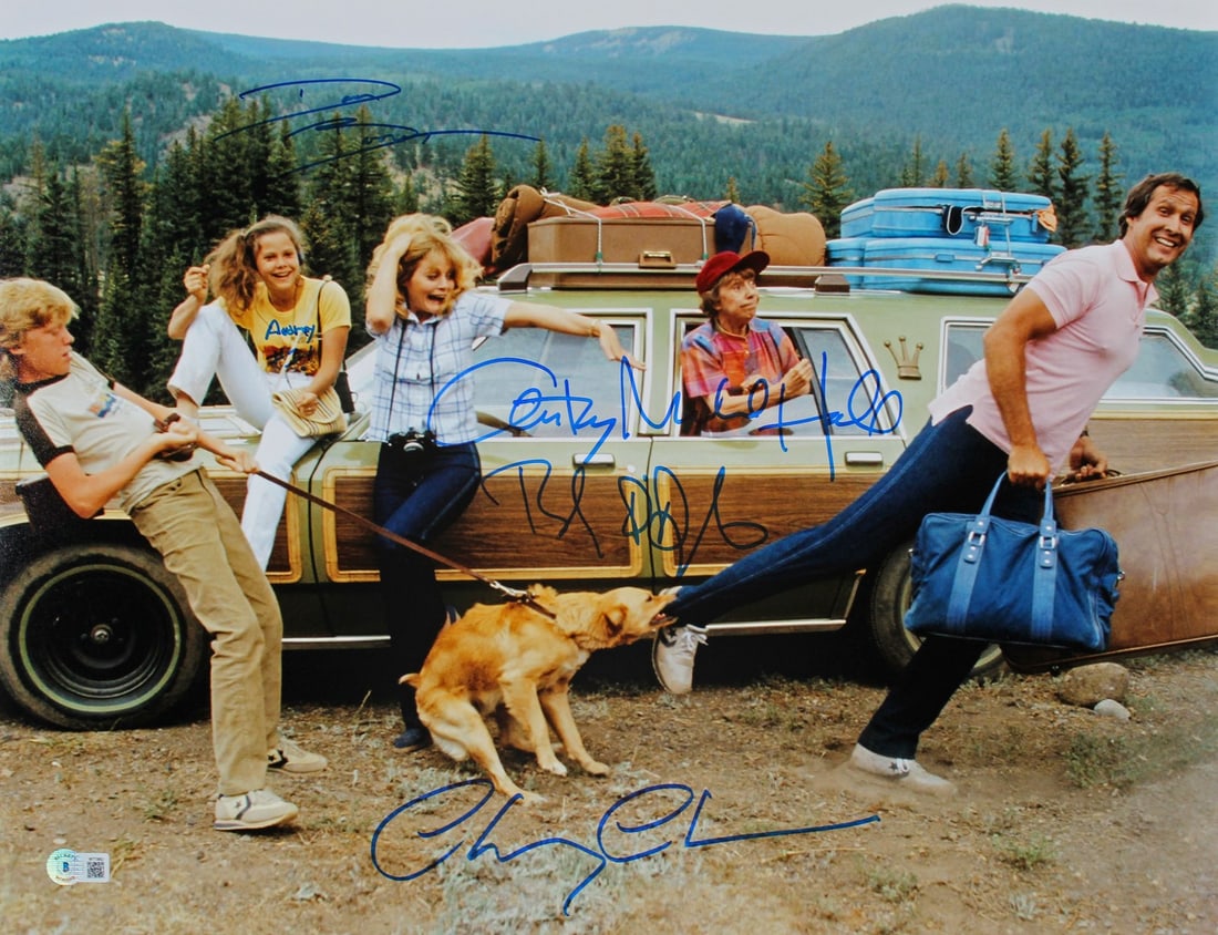 National Lampoon's Vacation Signed 16x20 Photo by Chase D'Angelo Hall Baron BAS Authenticated: National Lampoon's Vacation Signed 16x20 Photo by Chase D'Angelo Hall Baron BAS Authenticated Celebrate the classic comedy film 'National Lampoon's Vacation' with this stunning autographed 16x20 photo