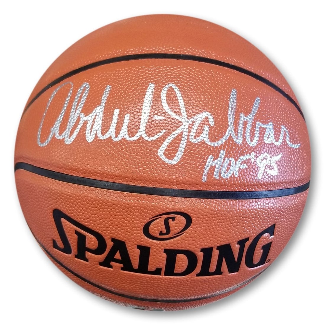 Kareem Abdul-Jabbar Autographed Lakers NBA Basketball Fanatics Authentic: Kareem Abdul-Jabbar Autographed Lakers NBA Basketball Fanatics Authentic This is an original autographed NBA basketball featuring the legendary Kareem Abdul-Jabbar, known for his remarkable career wit