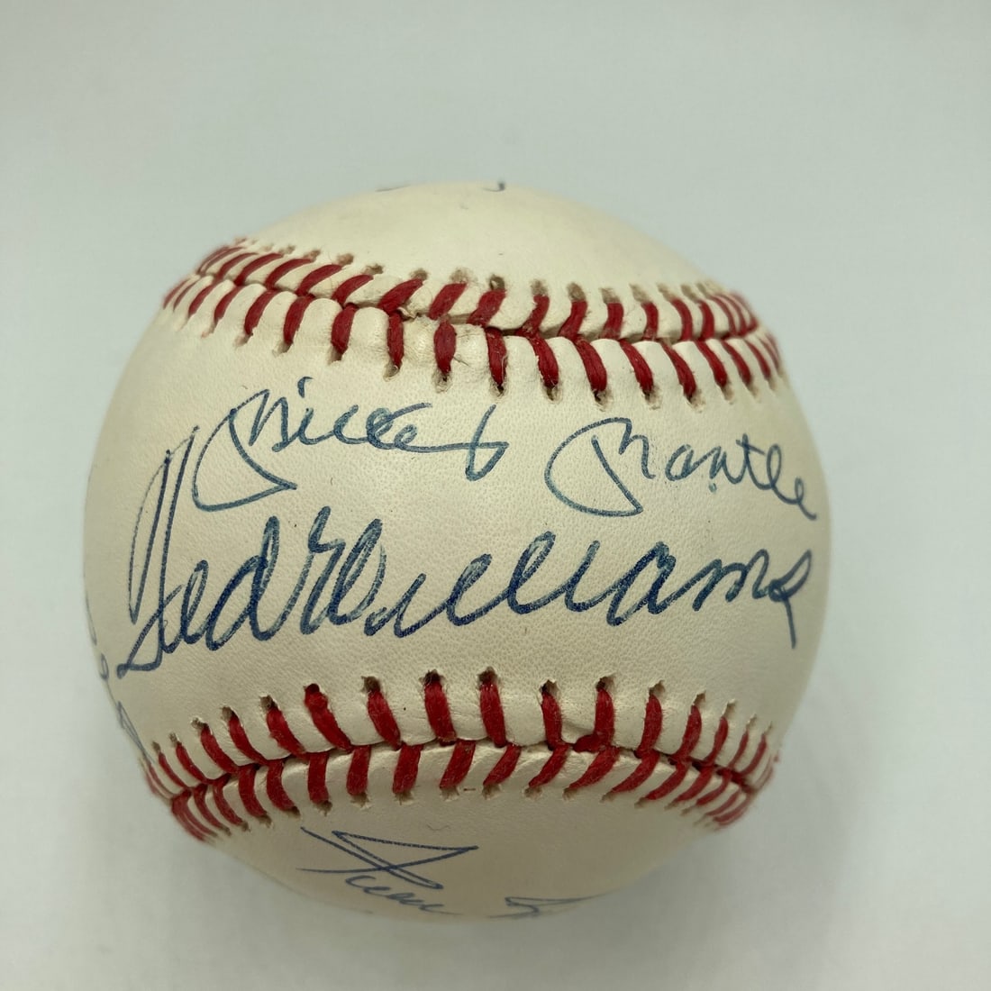 JSA 500 Home Run Club Autographed American League Baseball 11 Signatures (1 of 10)