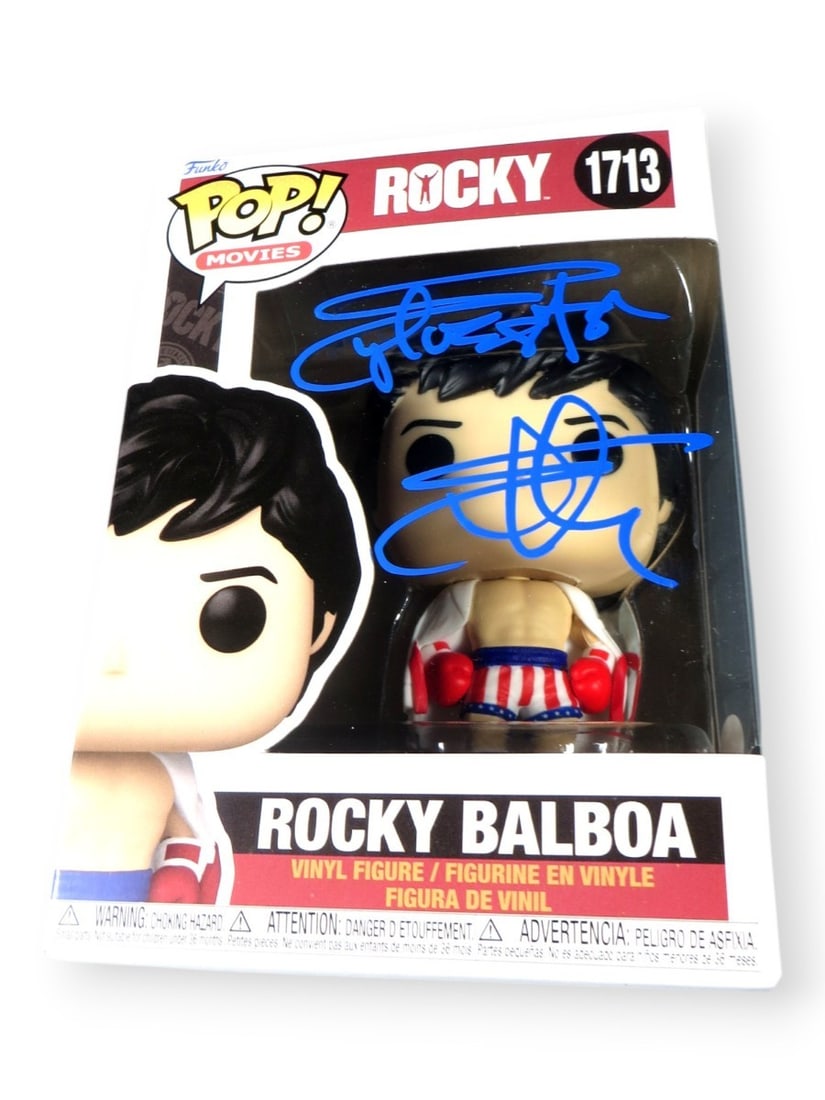 Sylvester Stallone Signed Rocky Balboa Funko POP JSA Authenticated (1 of 4)