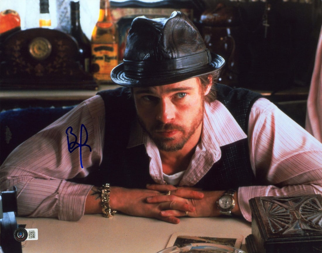 Brad Pitt Signed Snatch 11x14 Photo Beckett Authenticated Autograph (1 of 1)