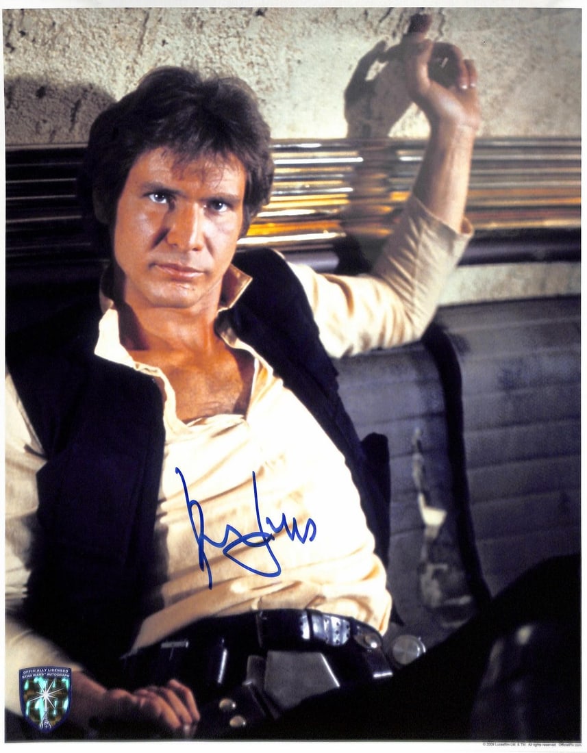 Harrison Ford Han Solo 11x14 signed photo Beckett authenticated (1 of 1)