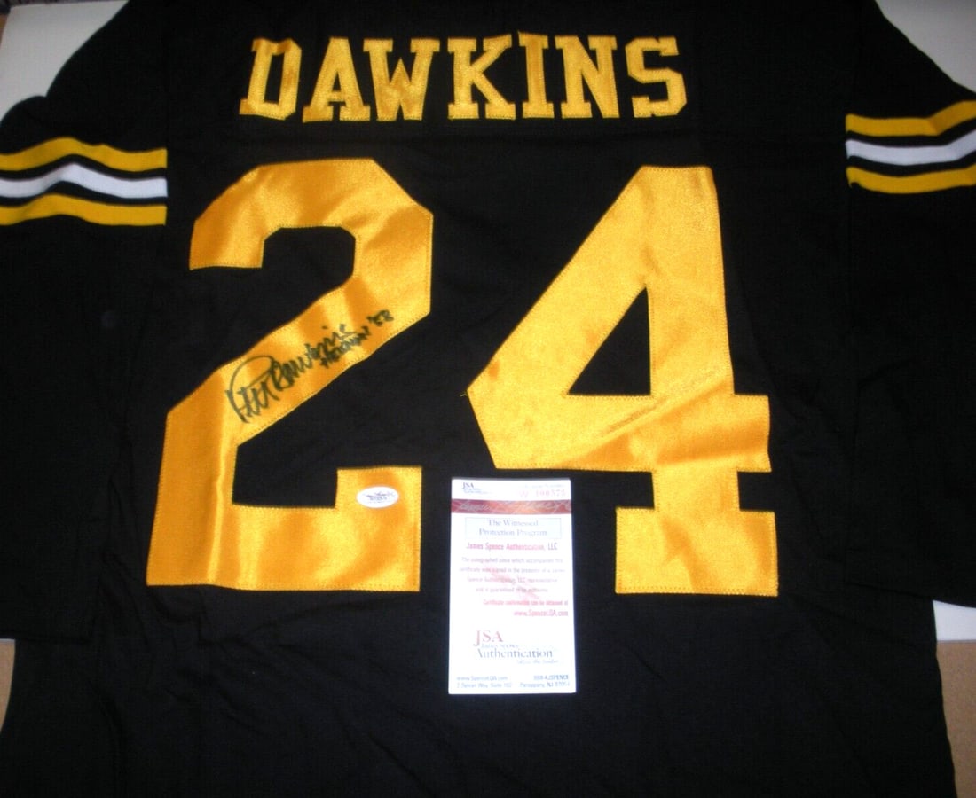 Pete Dawkins Signed Army Black Knights Jersey With JSA COA 1958 Heisman (1 of 3)
