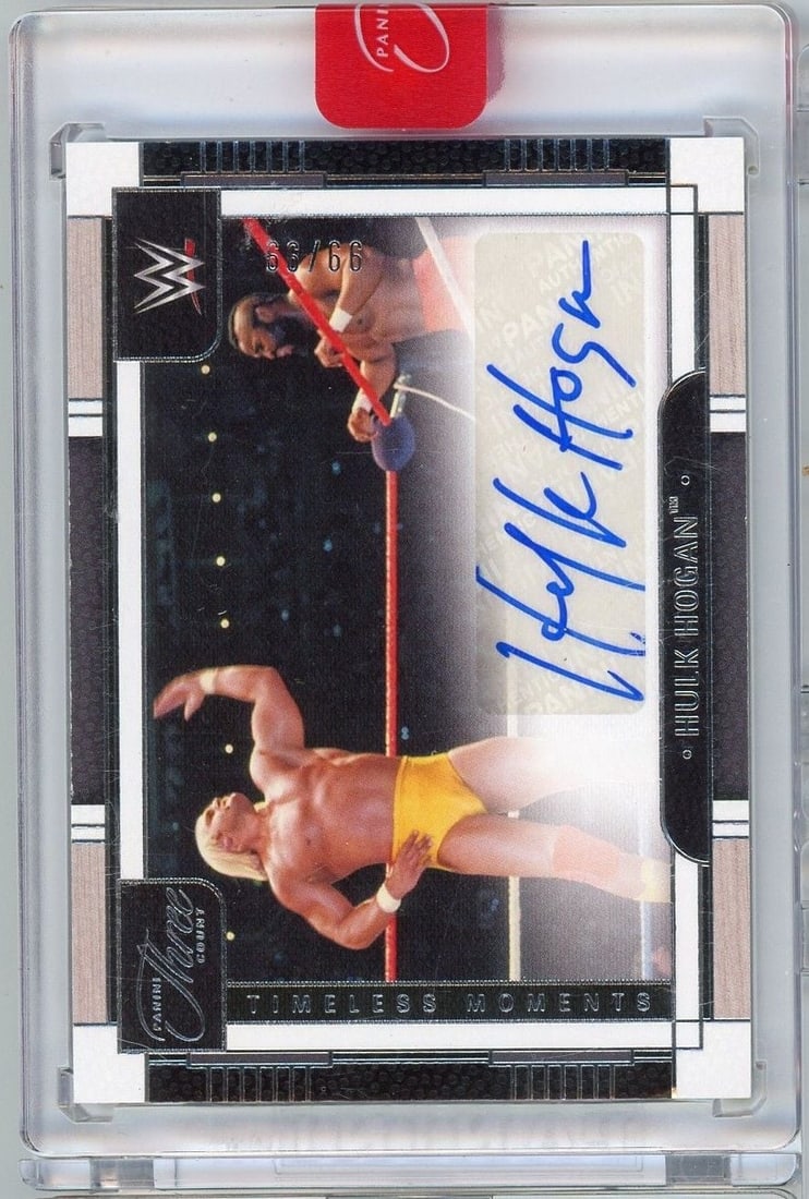2024 Panini Three Count Hulk Hogan THHHG Autograph Card 99 99 (1 of 2)