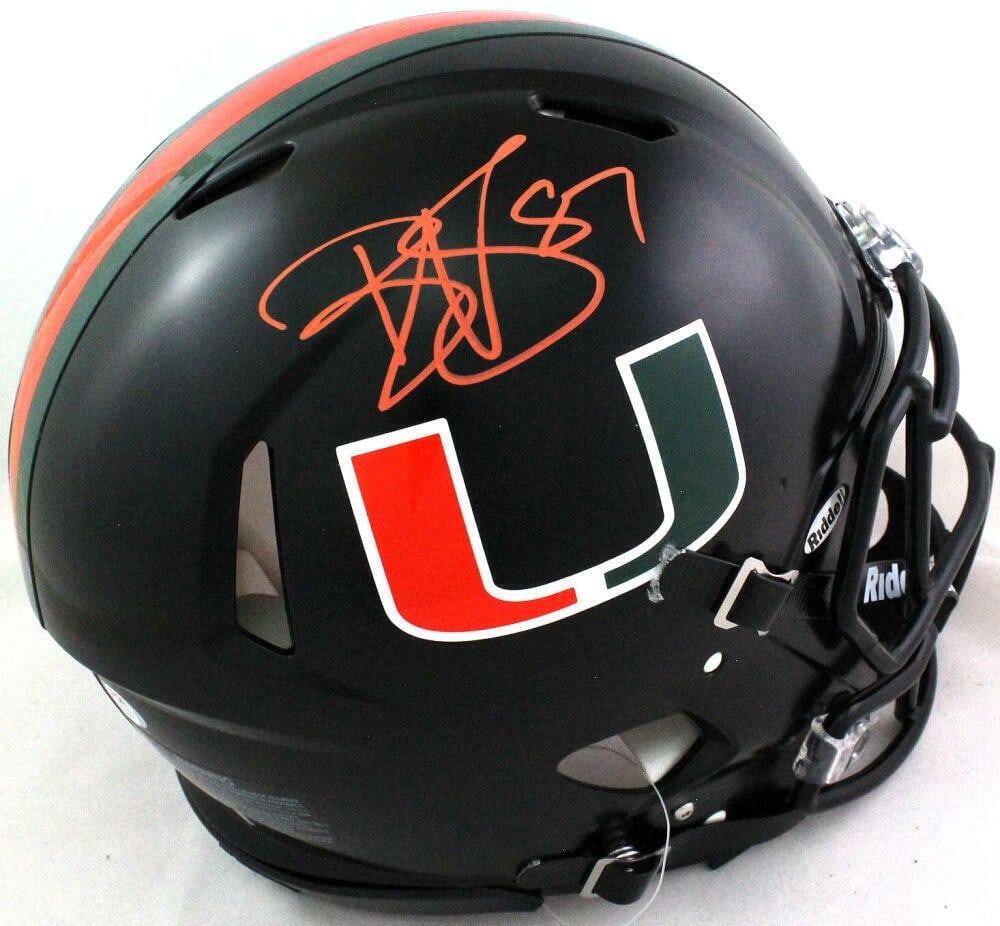 Reggie Wayne Autographed Miami Hurricanes Full Size Helmet PSA DNA Orange: Reggie Wayne Autographed Miami Hurricanes Full Size Helmet PSA DNA Orange This is an authentic full-size Miami Hurricanes helmet signed by Reggie Wayne. The helmet features a bold orange color and is 