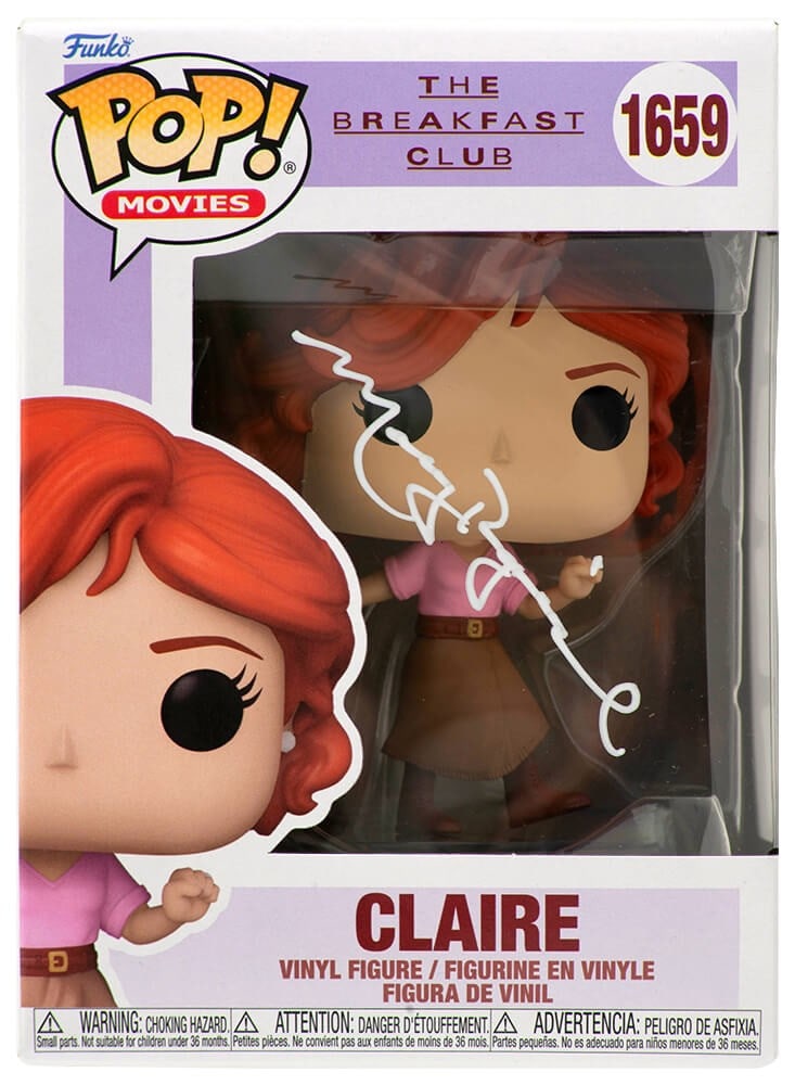 Molly Ringwald Signed Funko Pop Claire #1659 with COA (1 of 1)
