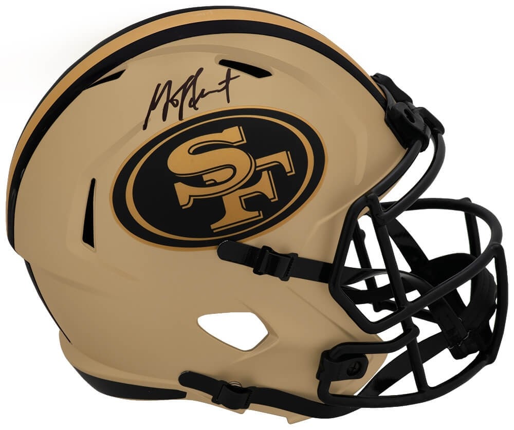 Garrison Hearst autographed 49ers Riddell speed replica helmet with COA (1 of 1)