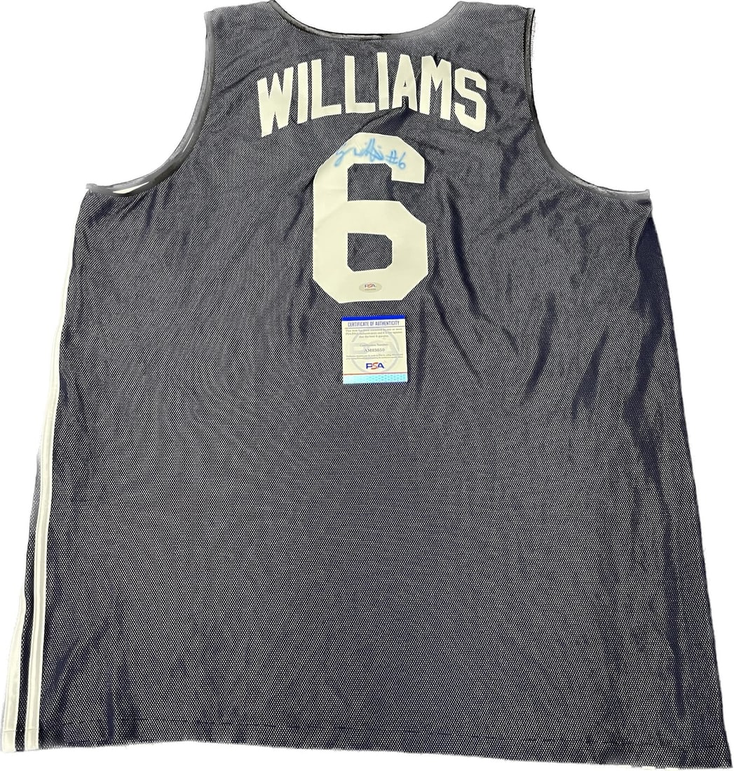 Corey Williams Signed Golden State Warriors Summer League Jersey PSA/DNA: Corey Williams Signed Golden State Warriors Summer League Jersey PSA/DNA This is an original summer league jersey used in a game and autographed by Corey Williams, a notable player for the Golden Stat