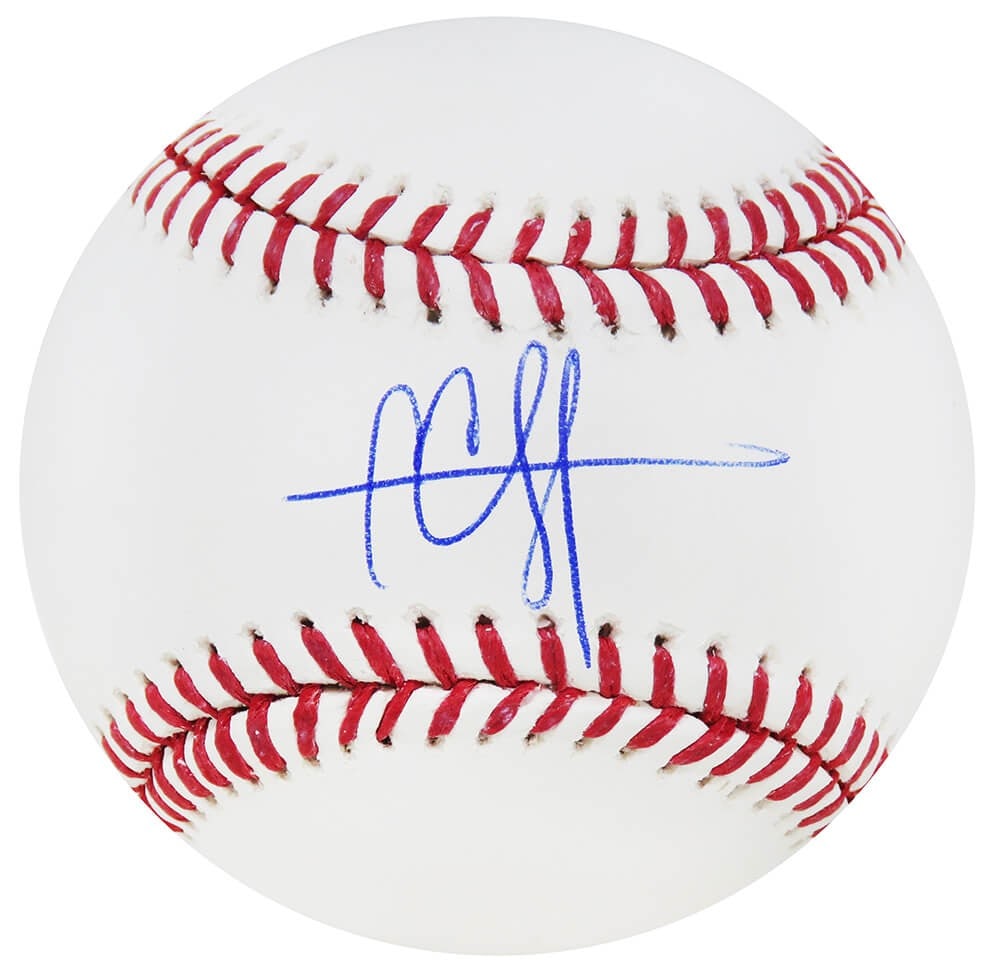 C.C. Sabathia Signed Rawlings MLB Baseball with COA: C.C. Sabathia Signed Rawlings MLB Baseball with COA C.C. Sabathia Signed Rawlings MLB Baseball with COA This is a signed Rawlings official MLB baseball by C.C. Sabathia, a renowned pitcher for the New