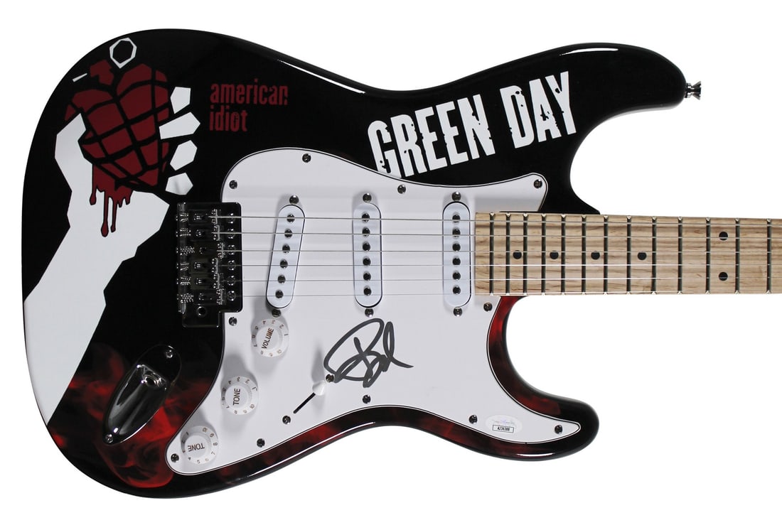 Billie Joe Armstrong Signed Glarry Electric Guitar JSA Authenticated (1 of 5)