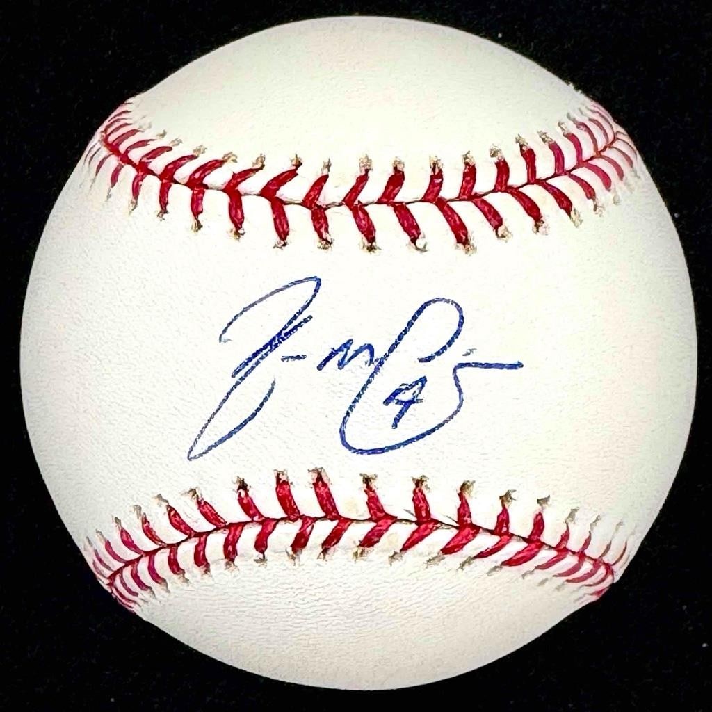 Autographed MLB Baseball Yadier Molina Early Signature TRISTAR and MLB Authenticated: Autographed MLB Baseball Yadier Molina Early Signature TRISTAR and MLB Authenticated This MLB baseball features an early autograph by Yadier Molina. The signature has been authenticated by TRISTAR Pro
