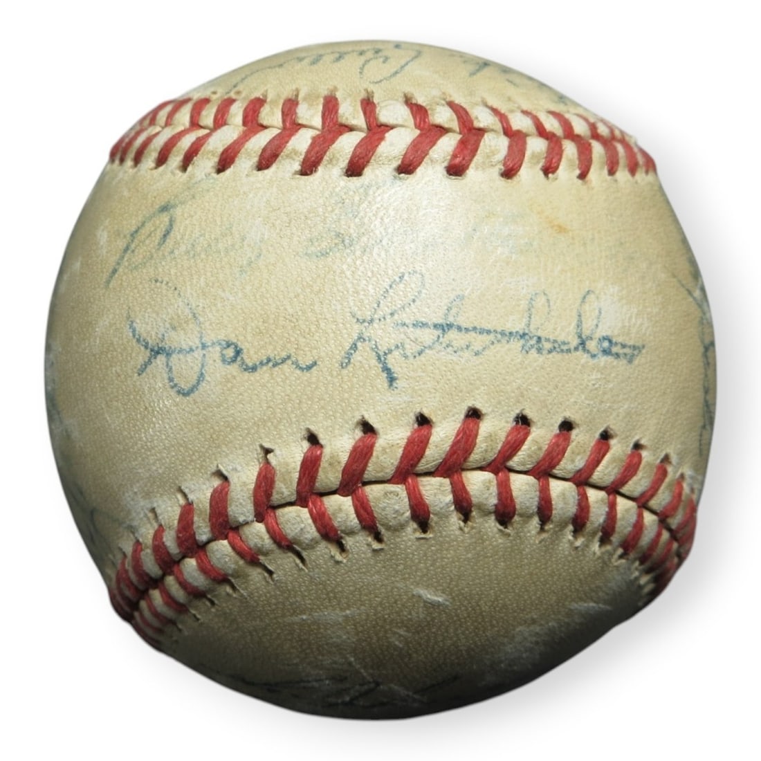 Boston Braves 1947 Spalding baseball 23 signatures GAI authenticated (1 of 7)