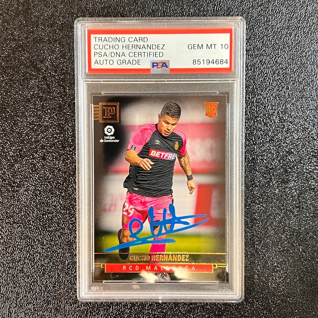2019-20 Panini Chronicles Cucho Hernandez Signed Card PSA/DNA Authenticated (1 of 2)