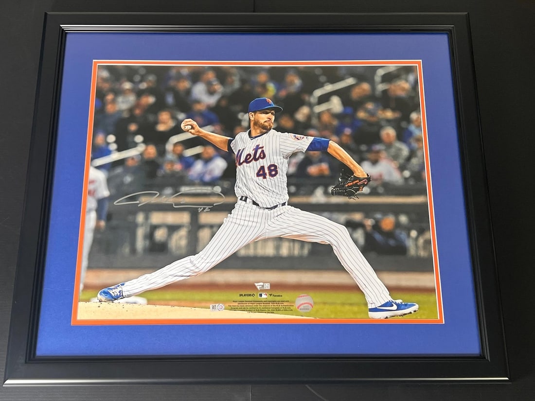 16x20 Jacob DeGrom PSA DNA signed Mets photo (1 of 3)