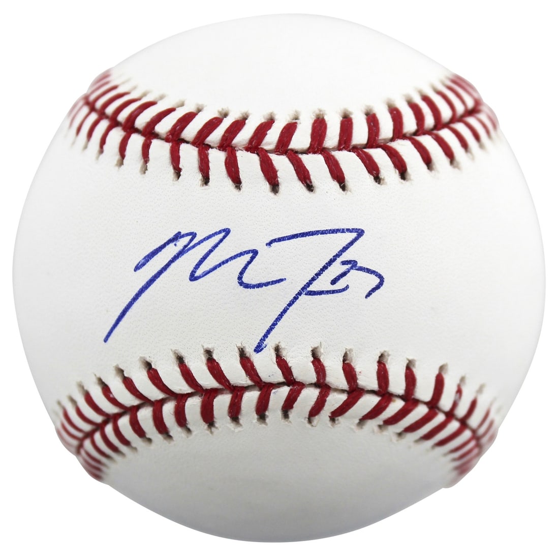 PSA DNA signed Mike Trout OML baseball Los Angeles Angels original (1 of 6)