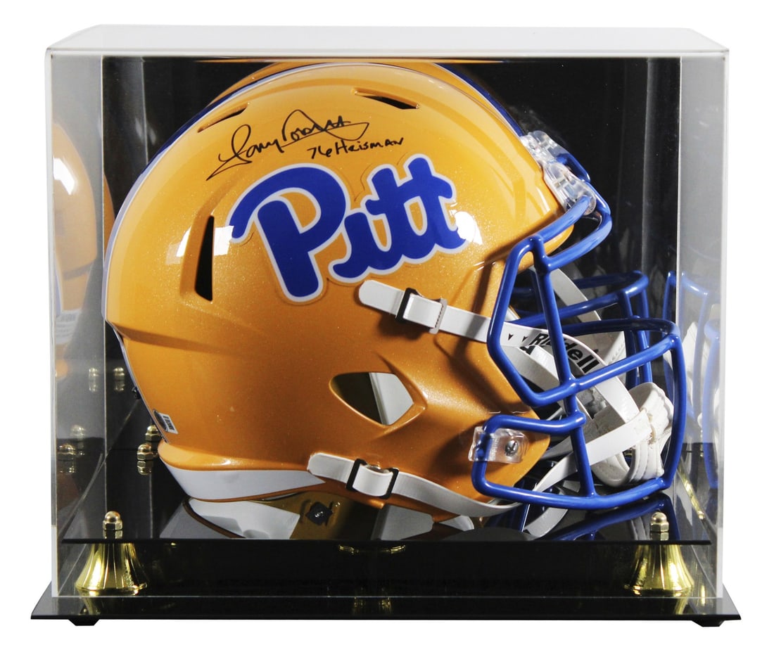 Tony Dorsett Signed Pittsburgh Panthers Helmet 76 Heisman BAS Authenticated (1 of 4)