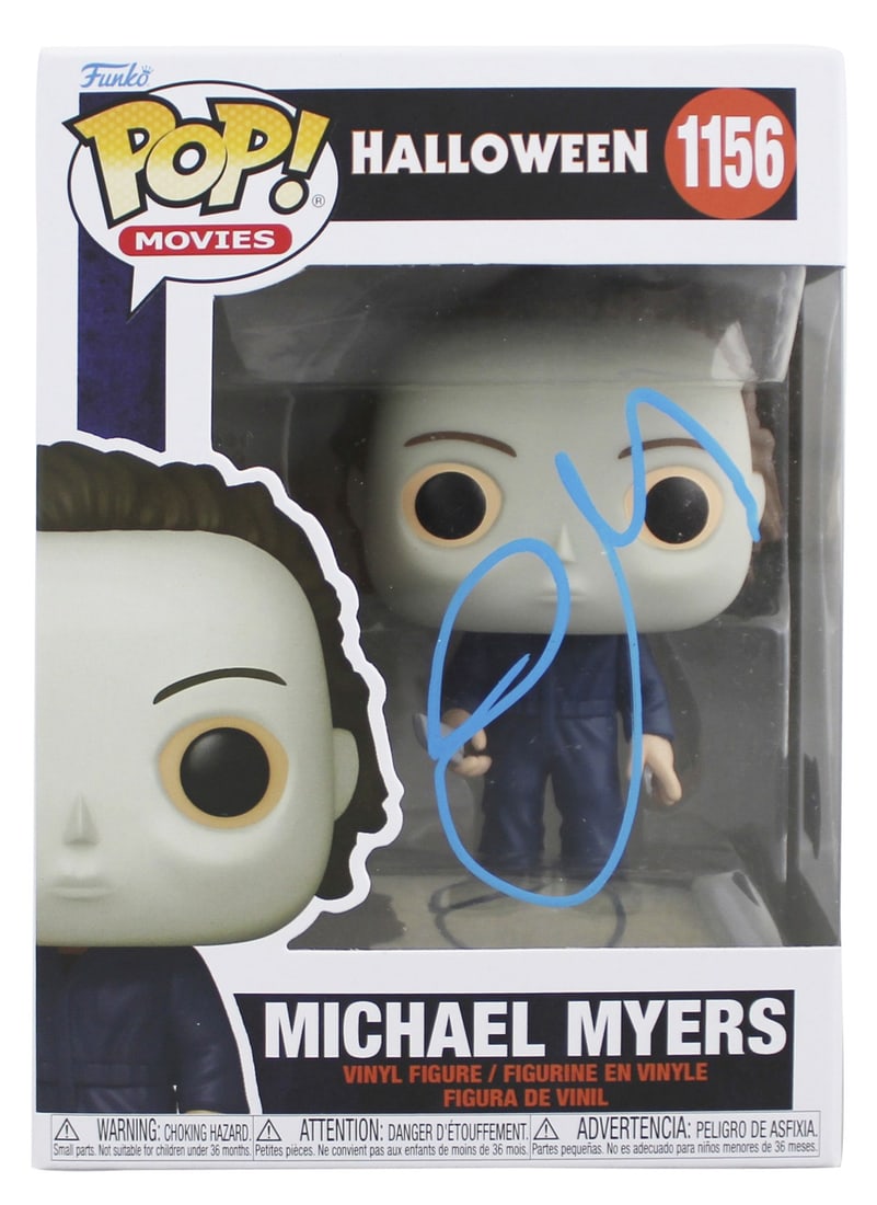 Funko Pop #1156 Figure Signed by Jamie Lee Curtis Beckett Authenticated (1 of 7)