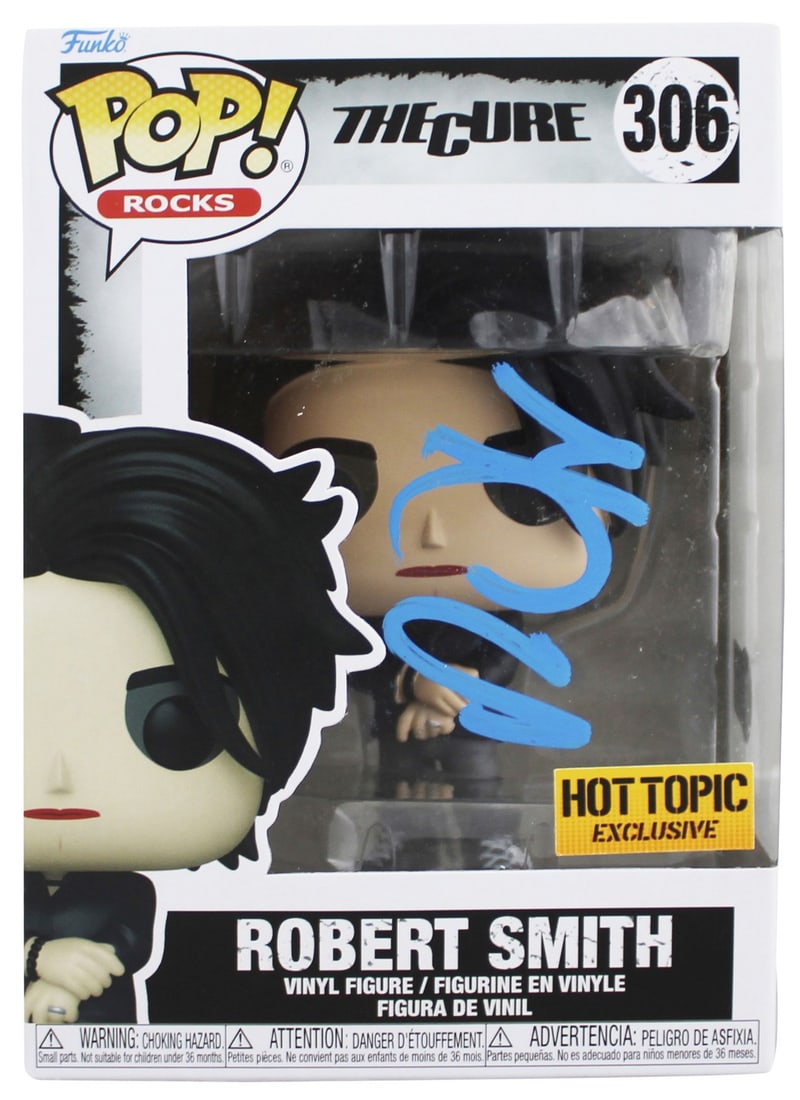 Beckett Authenticated Robert Smith The Cure Funko Pop 306 HT Expo 2022 (1 of 7)