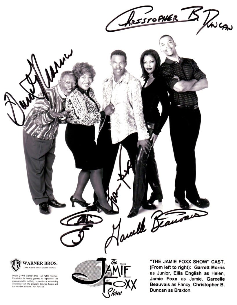 JSA Certified 8X10 Photo Signed by Jamie Foxx Show Cast (1 of 2)