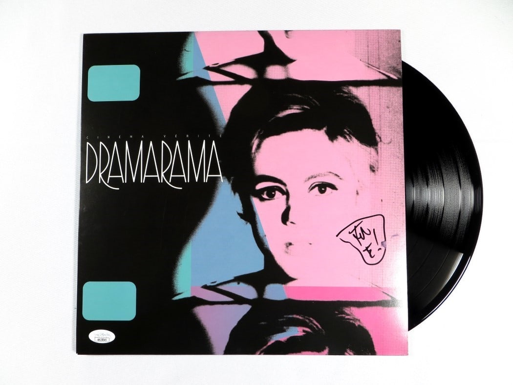 John Easdale Signed Dramarama Cinema Verite Album Cover JSA Authenticated (1 of 4)