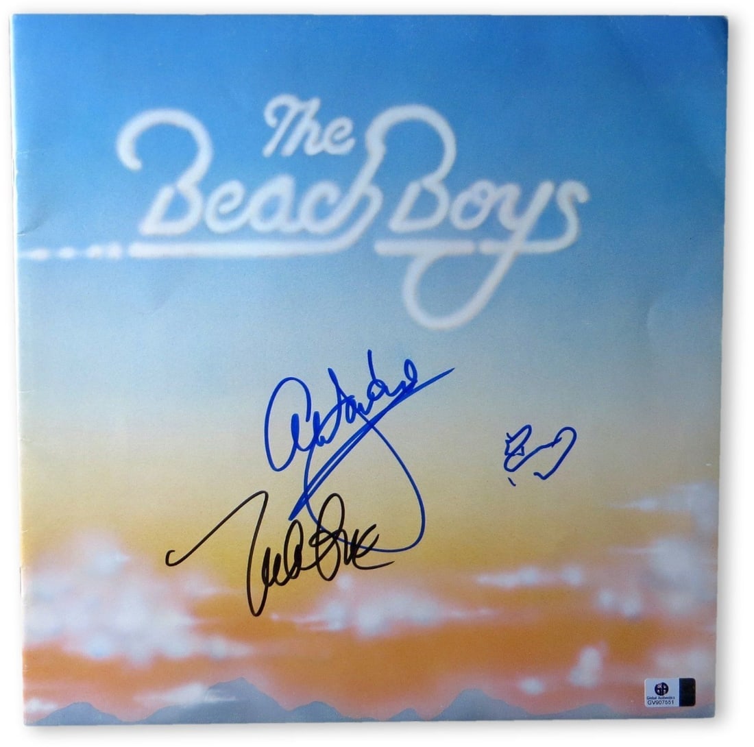 Beach Boys signed concert program Global Authentics Brian Wilson Mike Love Al Jardine (1 of 4)