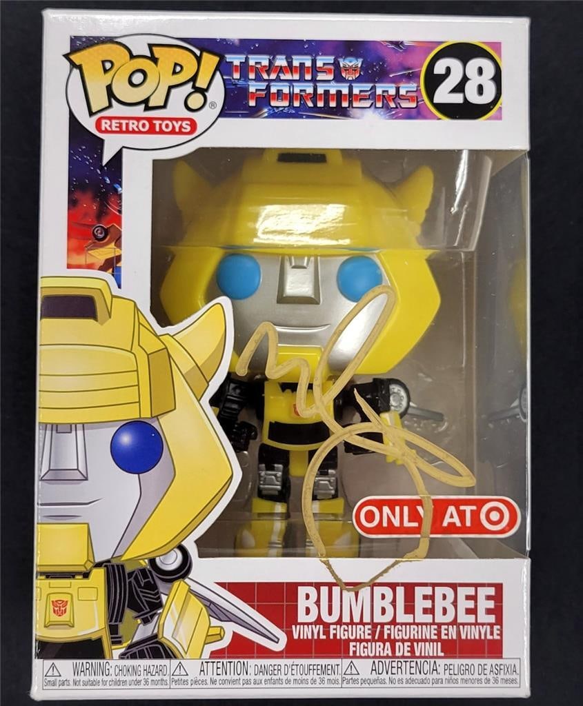 Bumblebee Funko Pop Transformers signed by Mark Wahlberg Beckett authenticated (1 of 9)