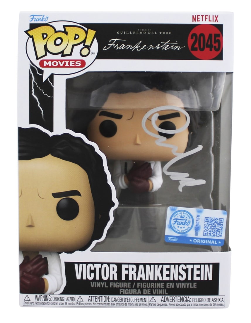 Oscar Isaac Signed Victor Frankenstein 2045 Funko Pop Beckett Authenticated (1 of 7)