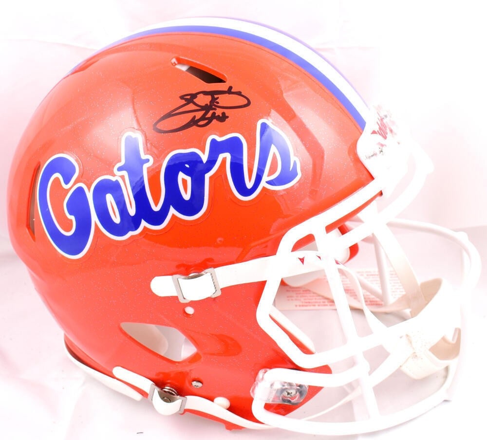 Florida Gators full size Speed Authentic helmet signed by Emmitt Smith Beckett (1 of 5)