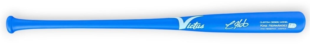MLB Authenticated Kike Hernandez Autographed Baseball Bat Dodgers: MLB Authenticated Kike Hernandez Autographed Baseball Bat Dodgers Autographed custom design model baseball bat signed by Kike Hernandez of the Los Angeles Dodgers. The bat is listed as original and co