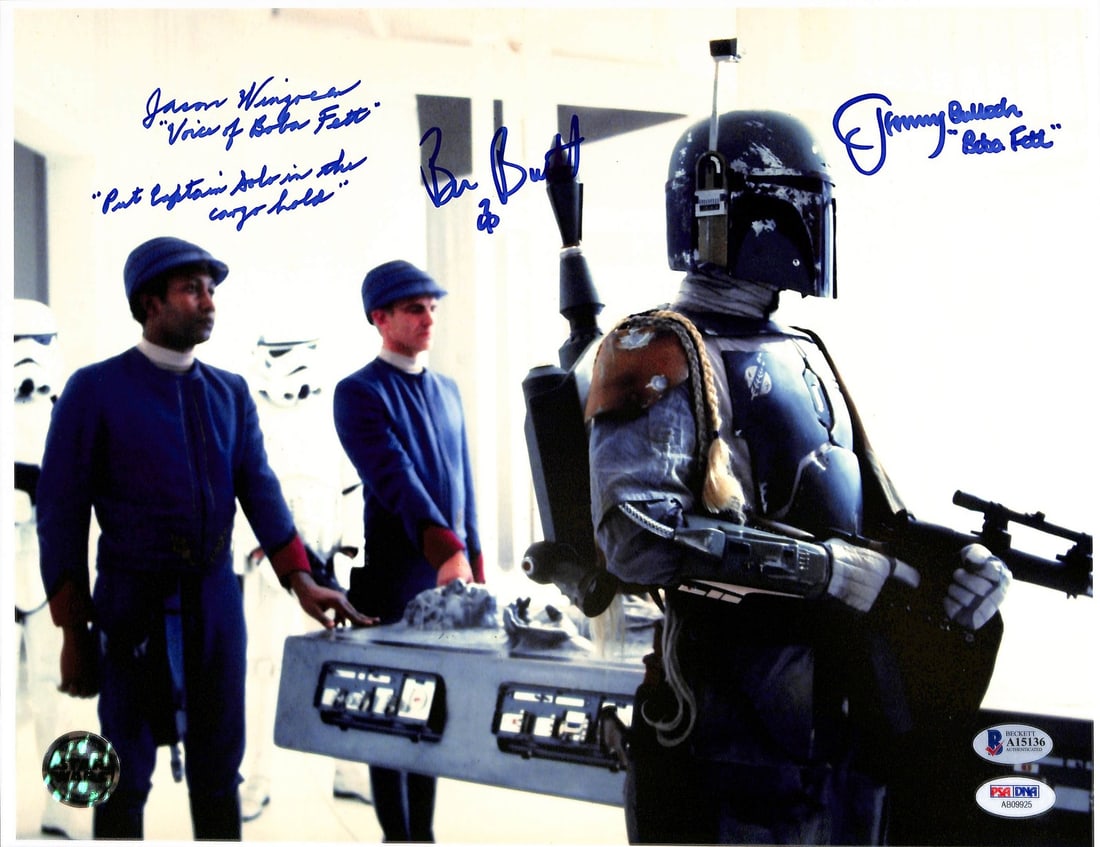 Star Wars Signed 11x14 Photo by Wingreen Bullock Burtt BAS Certified (1 of 7)