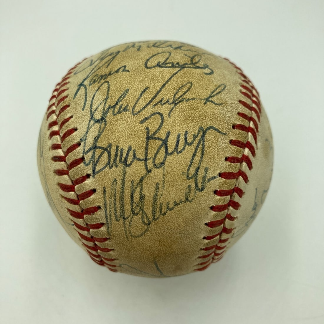 1980 Philadelphia Phillies Team Signed Baseball 22 Signatures JSA COA: 1980 Philadelphia Phillies Team Signed Baseball 22 Signatures JSA COA Celebrate the 1980 Philadelphia Phillies' historic World Series victory with this authentic team-signed game baseball. This Offici