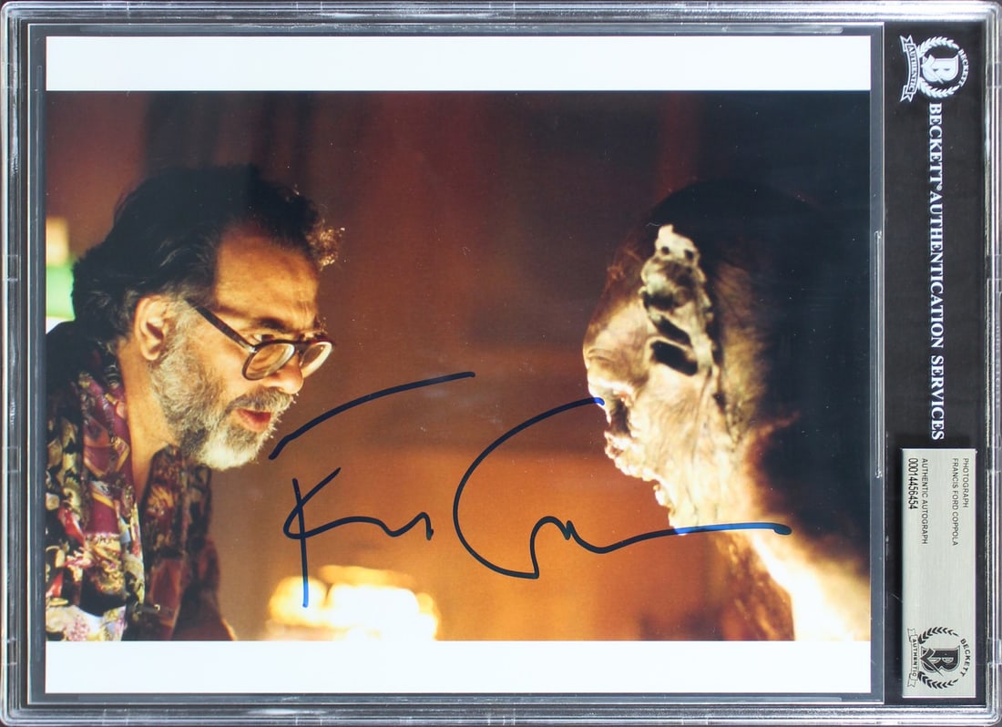 Francis Ford Coppola Autographed 8x10 Photo Beckett Authenticated Bram Stoker's Dracula (1 of 5)