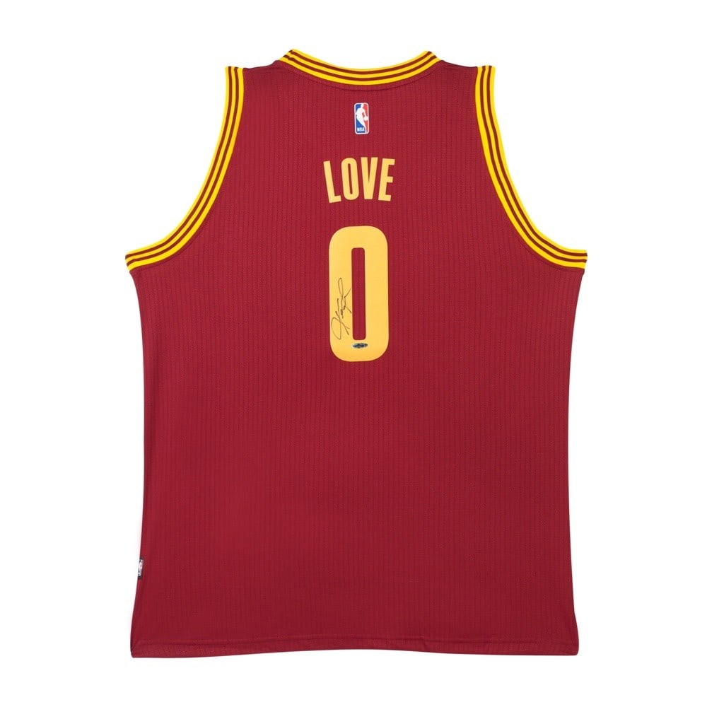 Kevin Love Autographed Swingman Jersey Cleveland Cavaliers #0 Upper Deck Certified: Kevin Love Autographed Swingman Jersey Cleveland Cavaliers #0 Upper Deck Certified Celebrate your love for basketball with this original Kevin Love signed autographed swingman jersey from his time wit